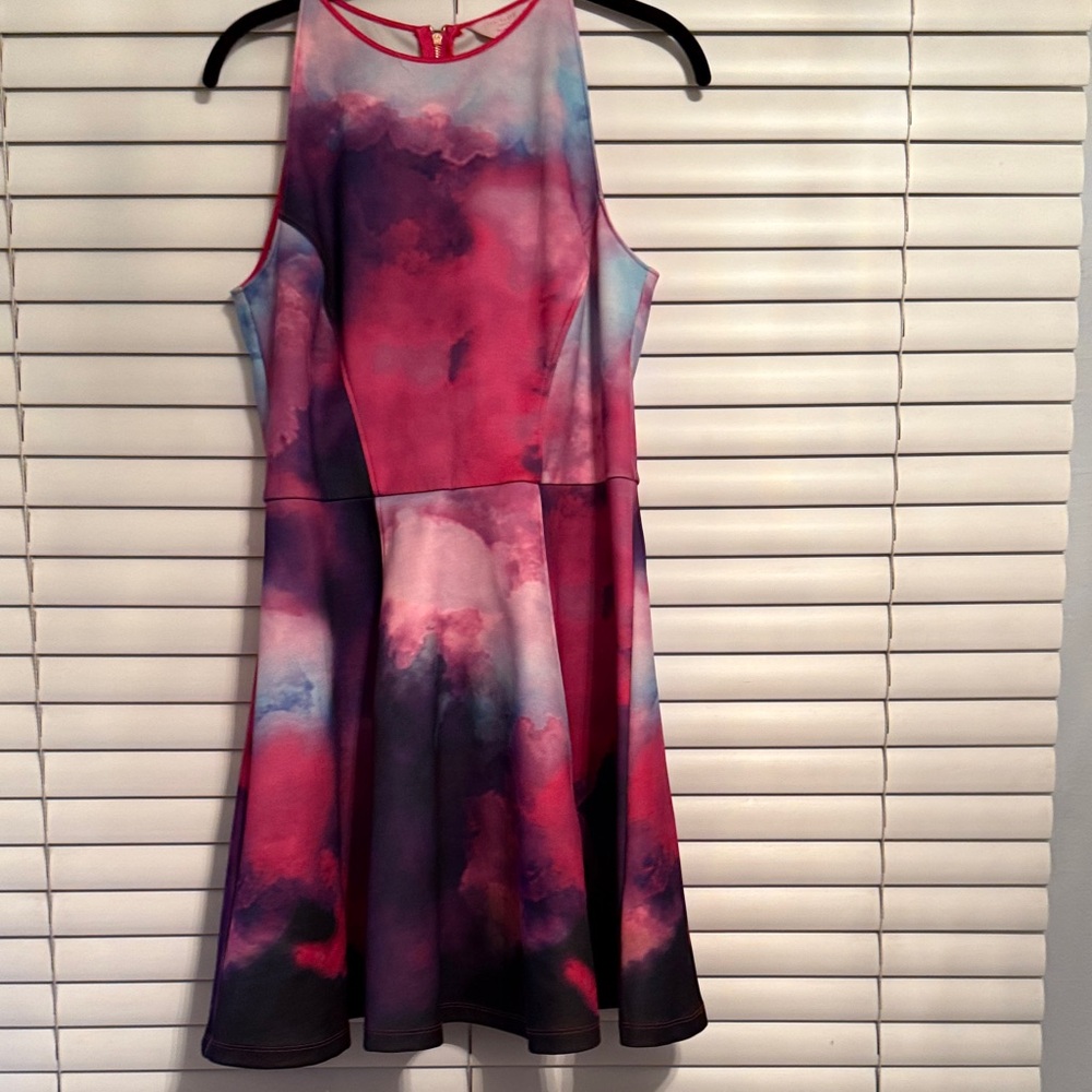 Ted Baker Nim Summer at Dusk Dress Size 3